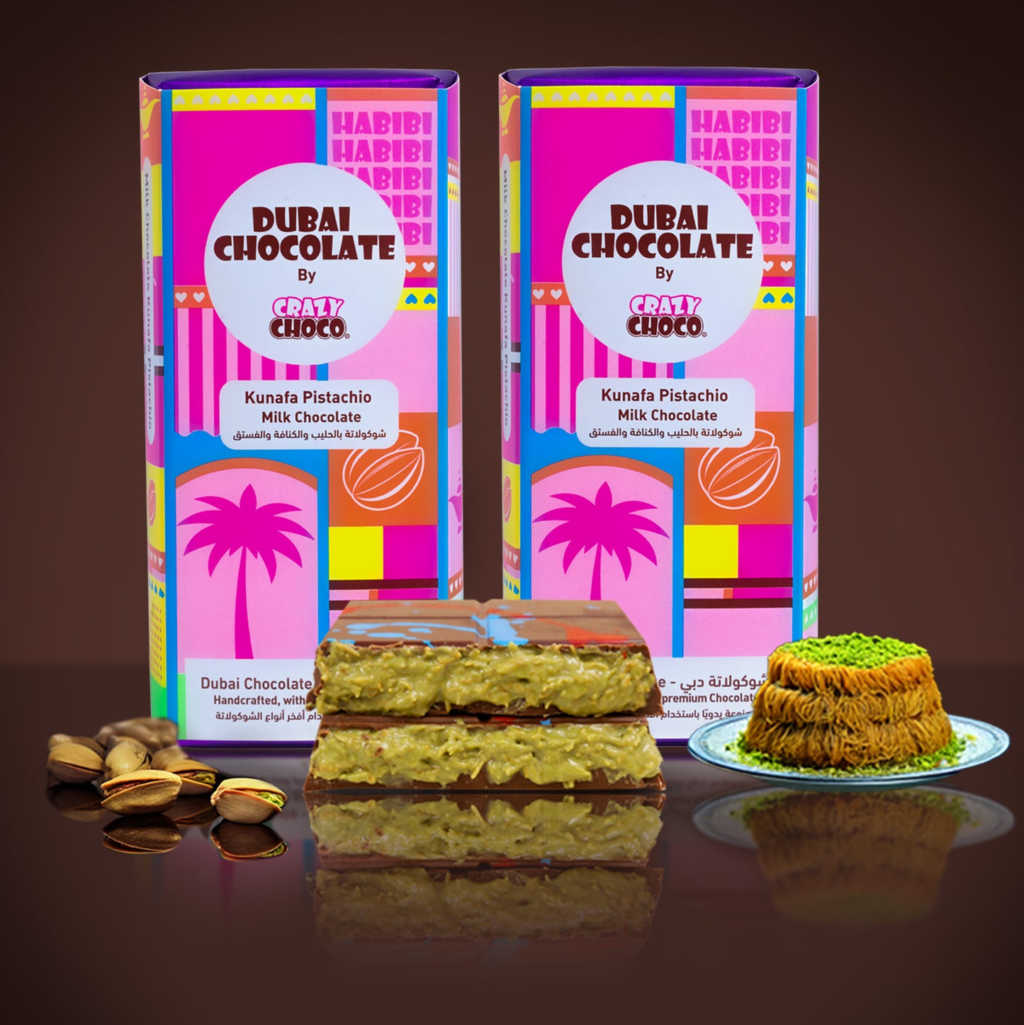 Kanufa Milk Chocolate Pistachio