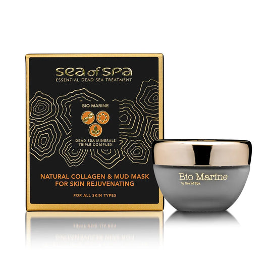 Bio Marine- Natural Collagen & Mud Mask for skin rejuvenating-for all skin types- 50ml