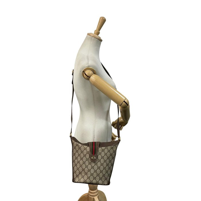 Gucci Plus Sherry Line Web Axelväska