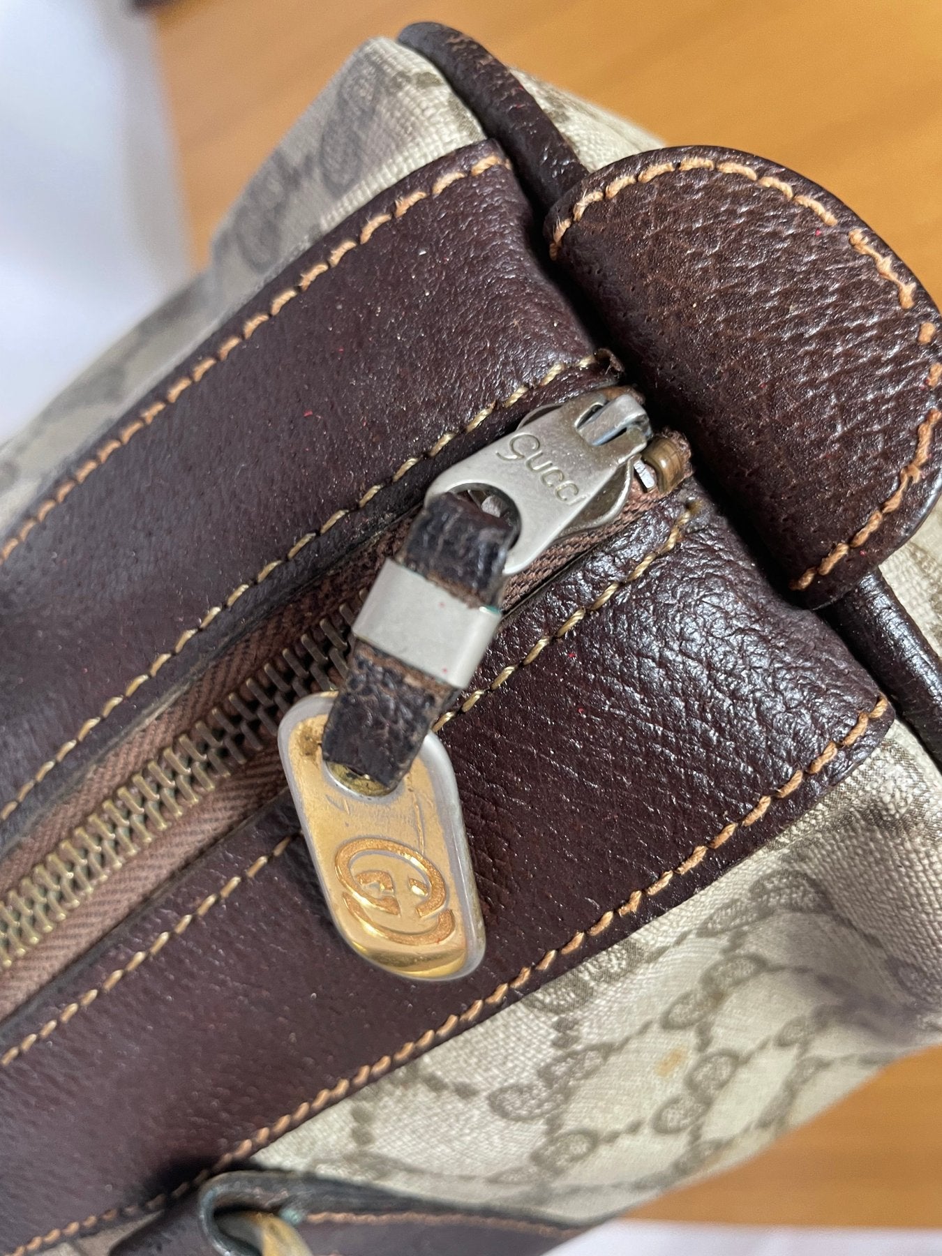 Gucci Boston Web Sherry