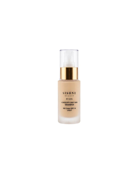 LONGEVITY NAD⁺ NMN GlowShot BB å SPF-30 LIGHT 30ML