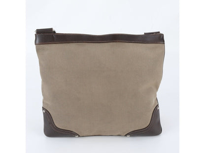 Prada Jacquard logo leather