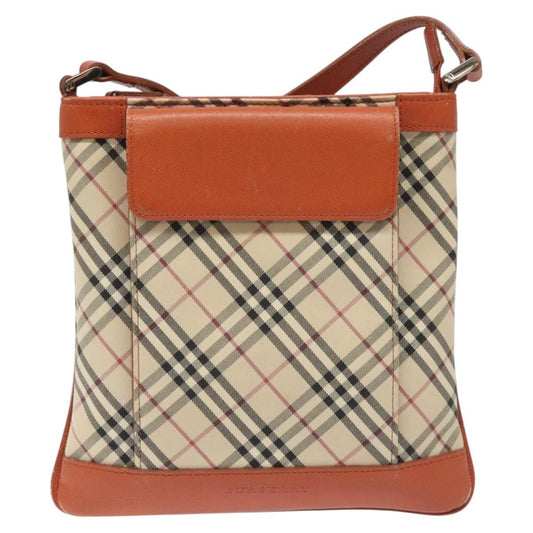 Burberry Nova check canvas och läder