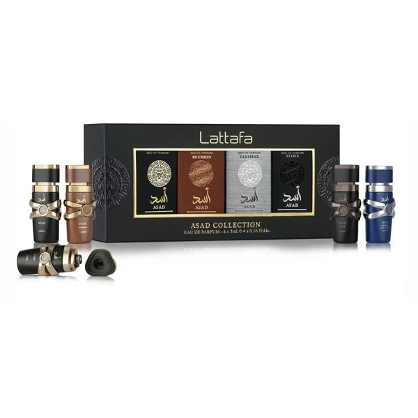 Lattafa Asad Collection Eau de Parfum 4 x 5 ml